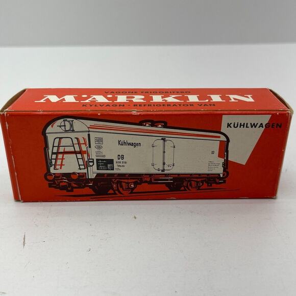 Marklin 4620 Kuhlwagen Train Refridgerated Freight Wagon HO Scale Vintage - Picture 15 of 16